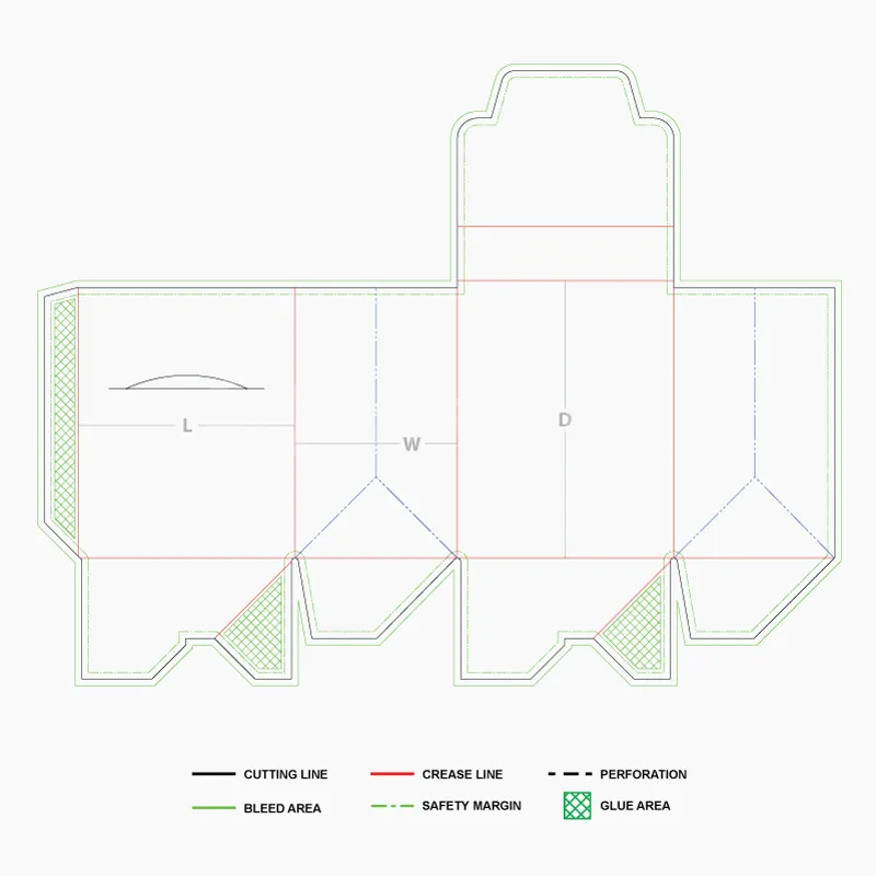 Bag Shaped Box Auto Bottom