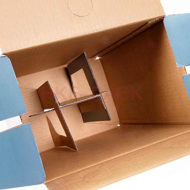 Corrugated wine carrier box