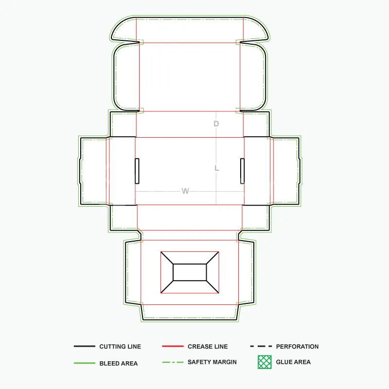 Corrugated Box with Insert