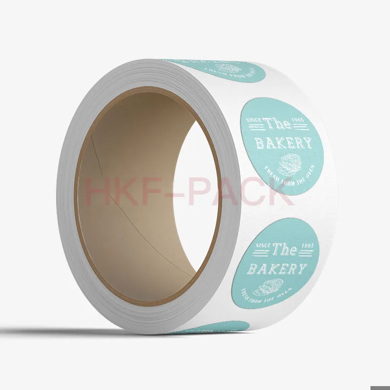 Custom Circle Food Labels