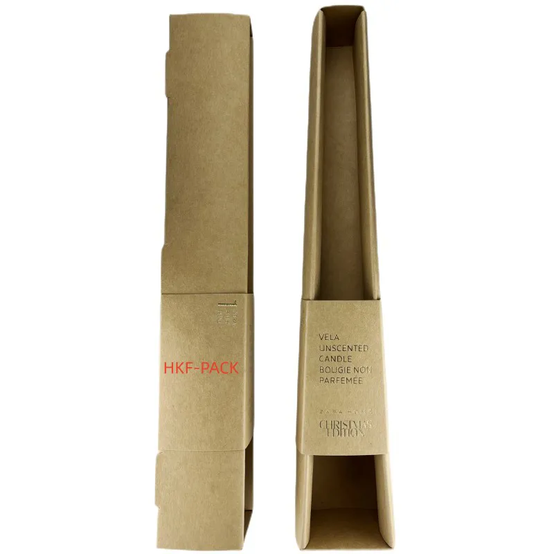 Long kraft paper packaging box