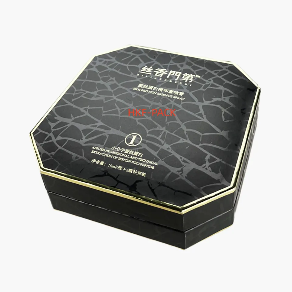 Custom Printed Hexagon Shaped Box