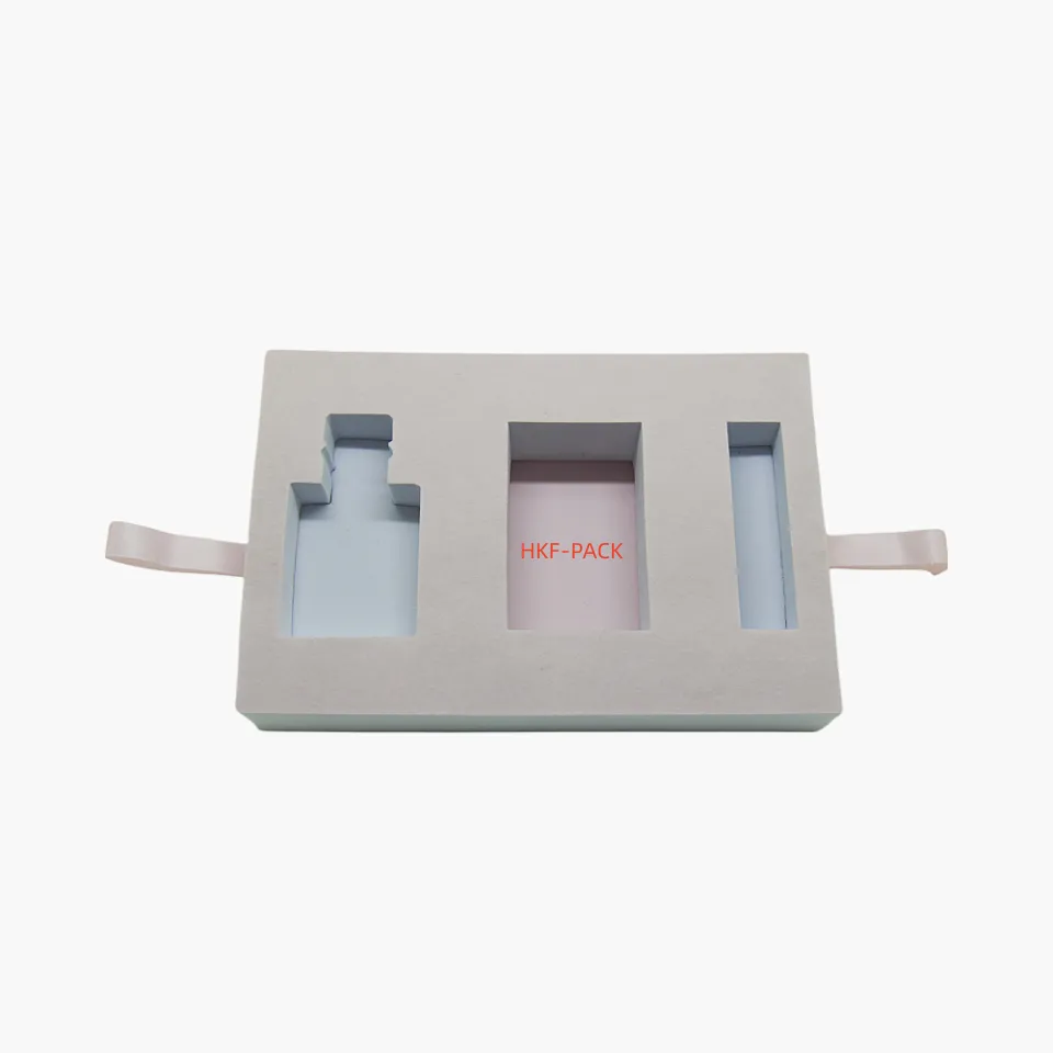 Pink cosmetic skin care box