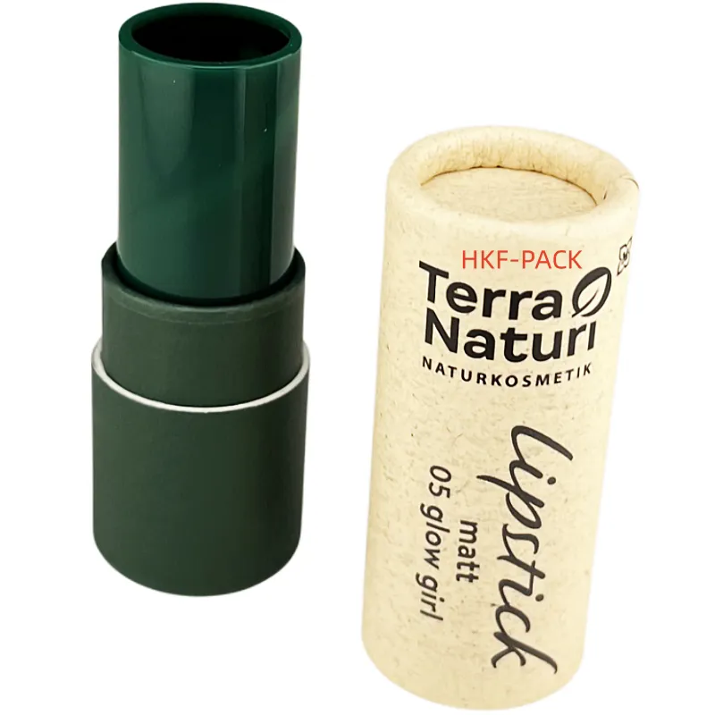 Green Base Lipstick Paper Tube