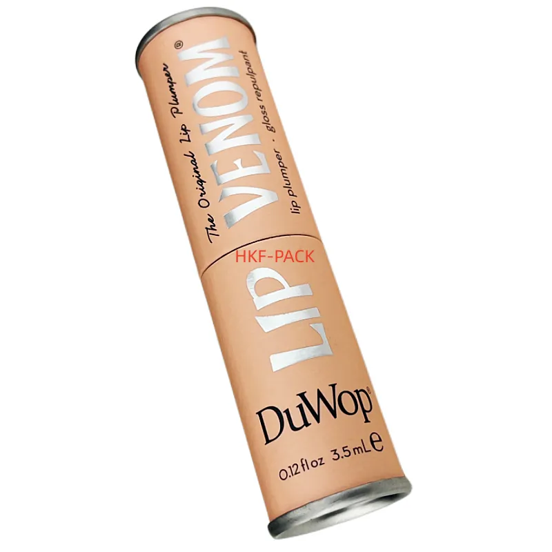 Iron Lid Lip Balm Paper Tube