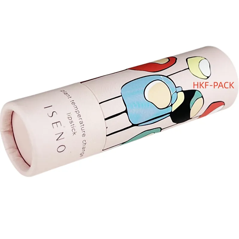Pink Lipstick Paper Tube