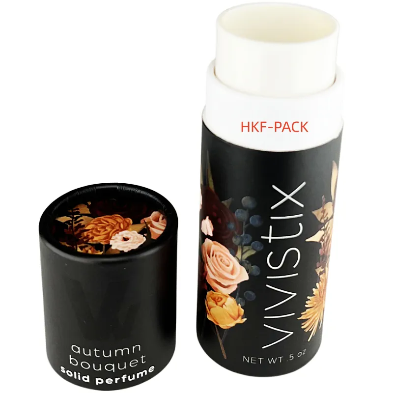 Black Perfume Paper Tube