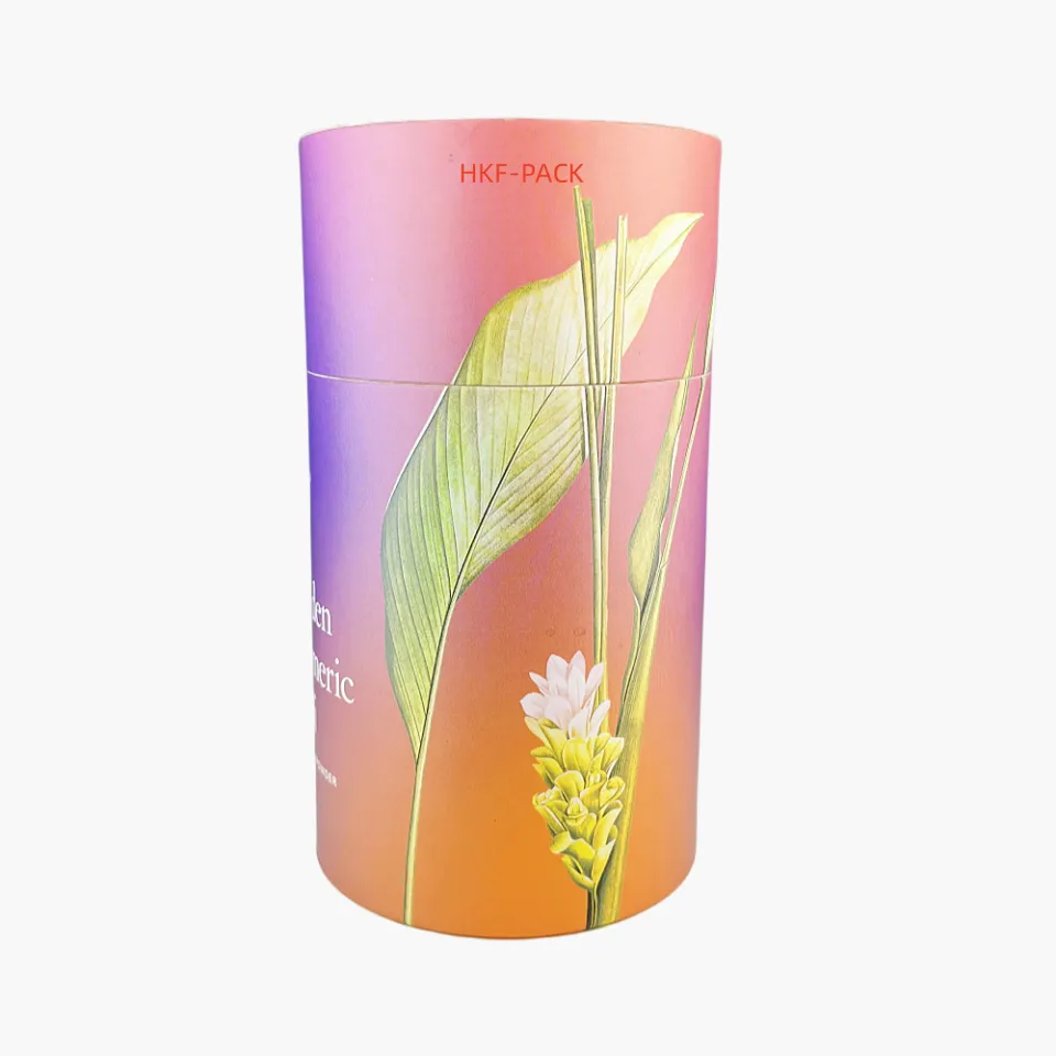 New Design Tea Paper Tube Packaging