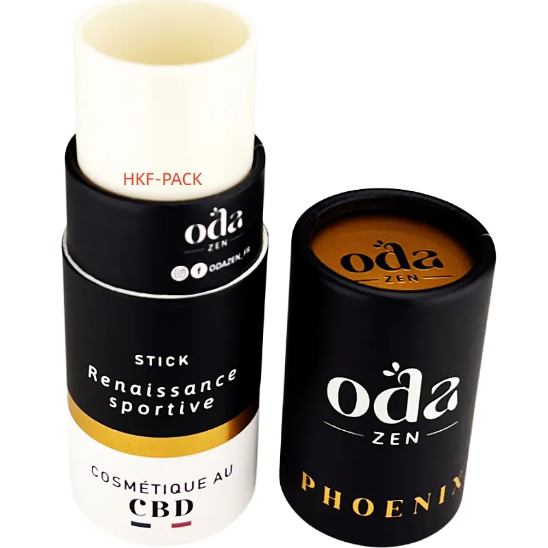 Solid Perfume Paper Tube Packaging