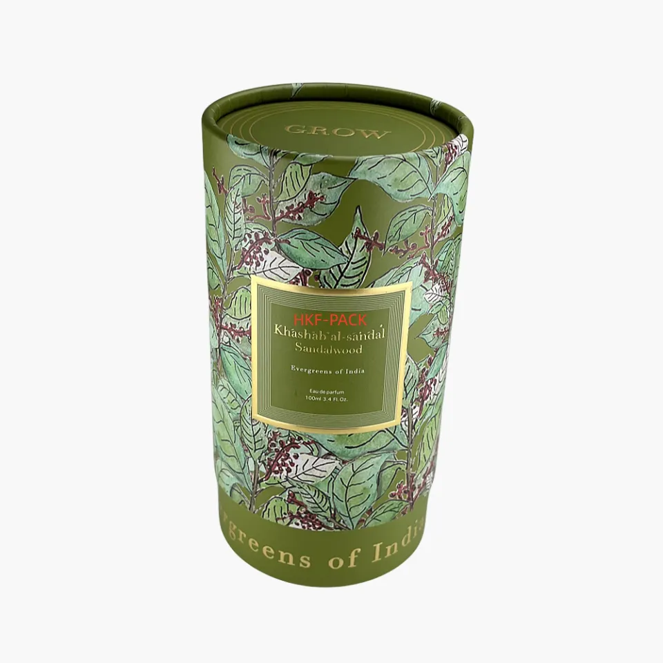 Custom Applique Cylinder Packaging