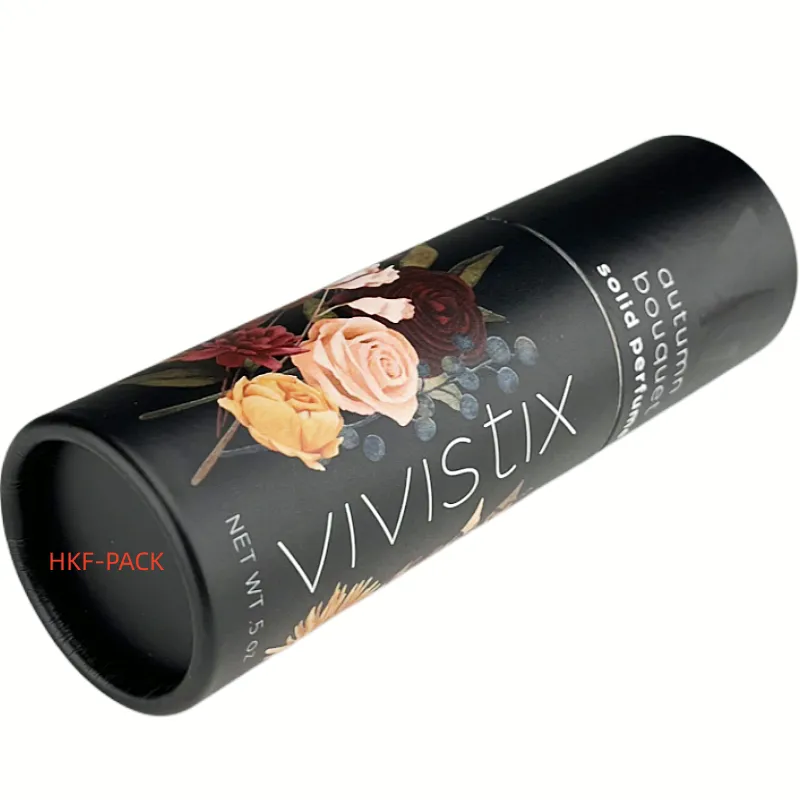 Black Perfume Paper Tube