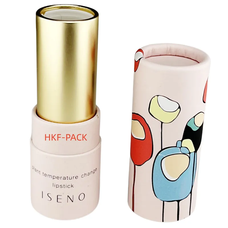 Pink Lipstick Paper Tube