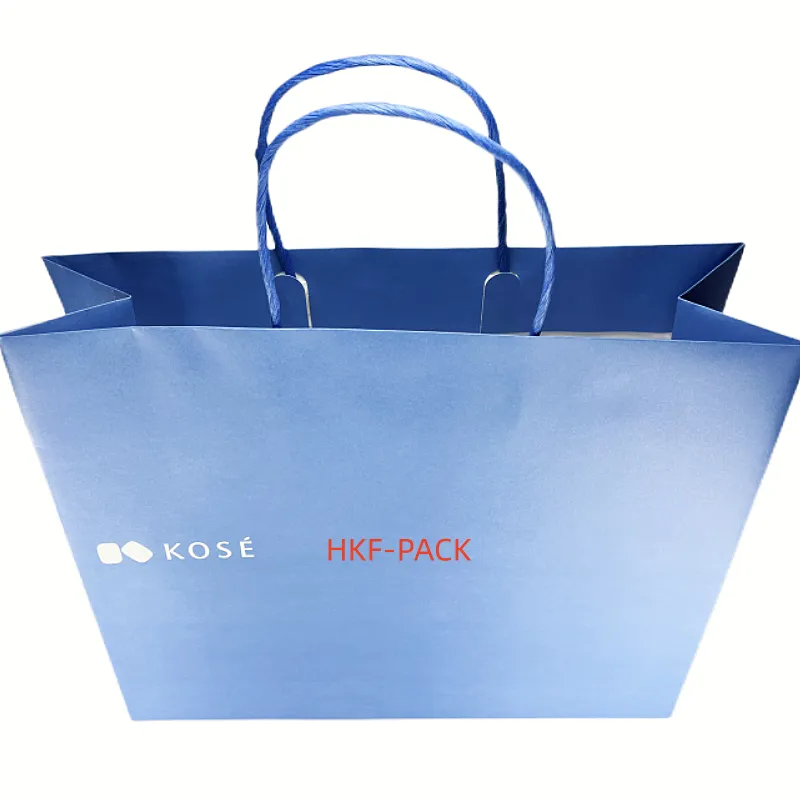 Custom Fold Bottom Shopping Bag