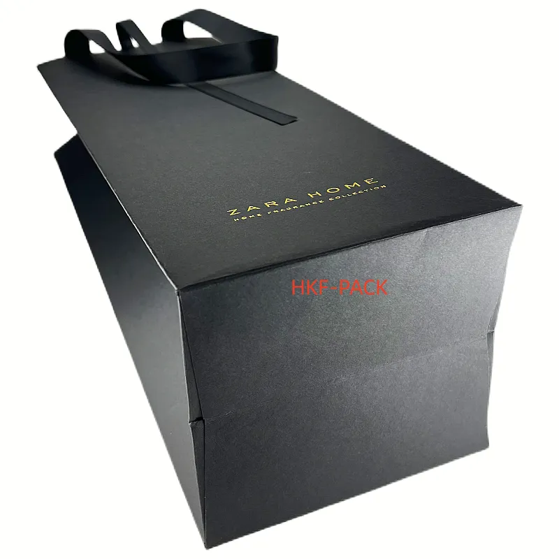 Premium black gift bag