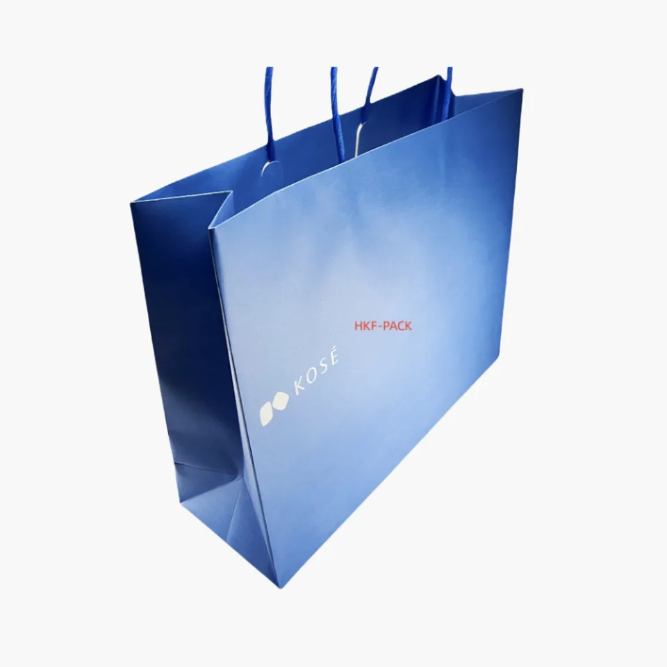 Custom Fold Bottom Shopping Bag