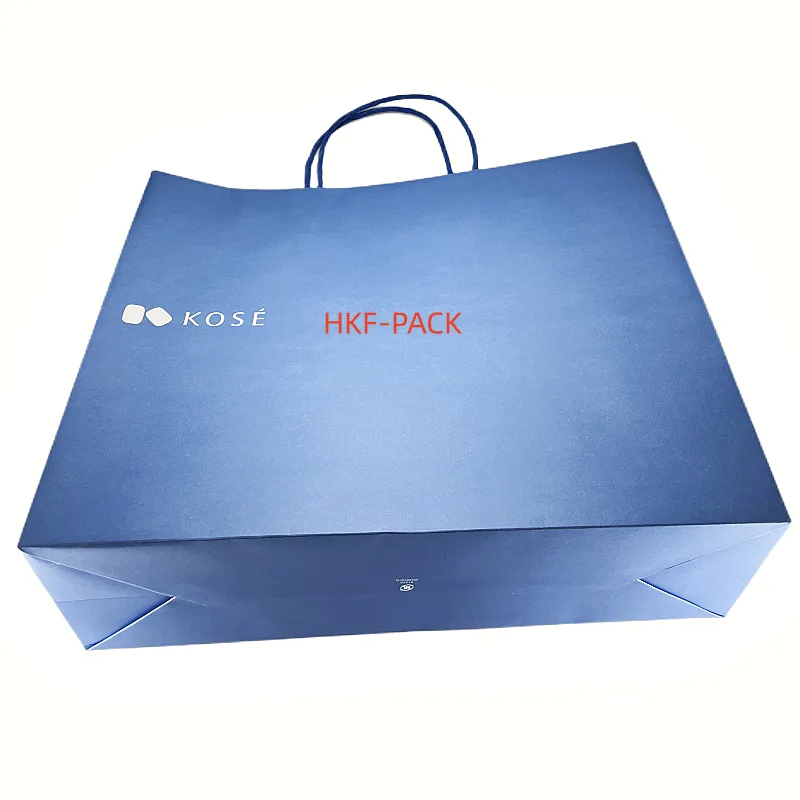 Custom Fold Bottom Shopping Bag