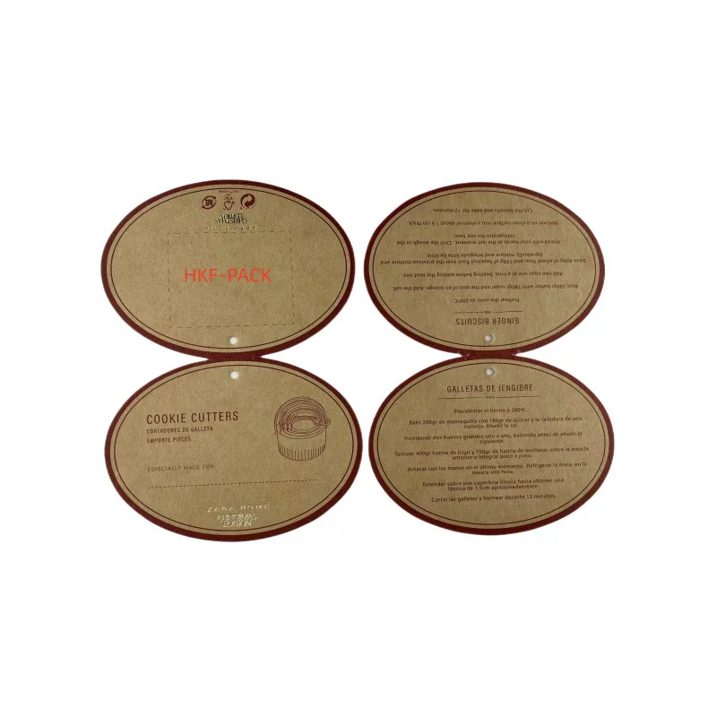 Kraft Card Labels