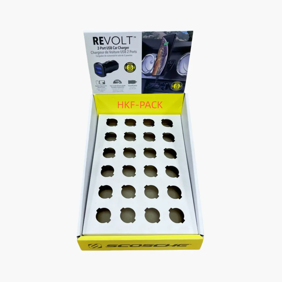 Mobile phone accessories display stand