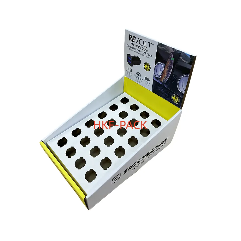 Mobile phone accessories display stand